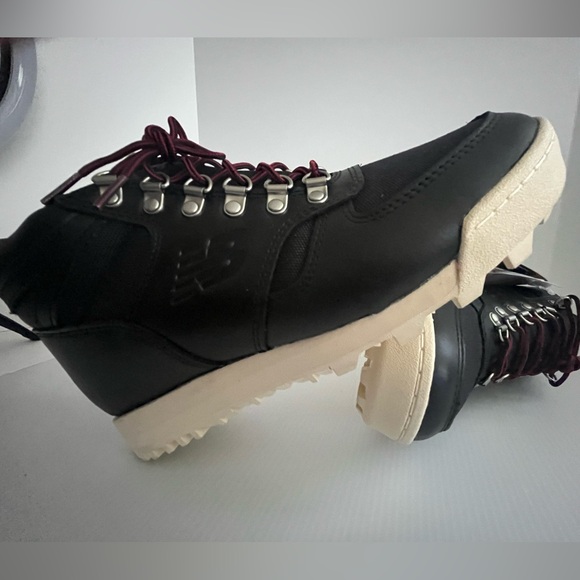 New Balance Men's Rainier Hiking Leather Boots (Black) sz 8 1/2 - Picture 12 of 16